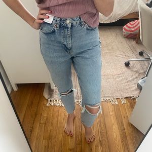 NWT Top shop mom jeans